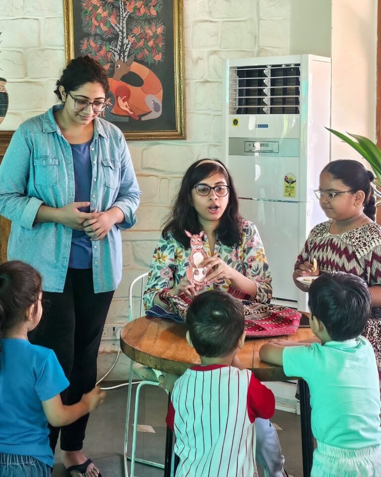 Childrens Storytelling Workshop Sparrows Jodhpur 1