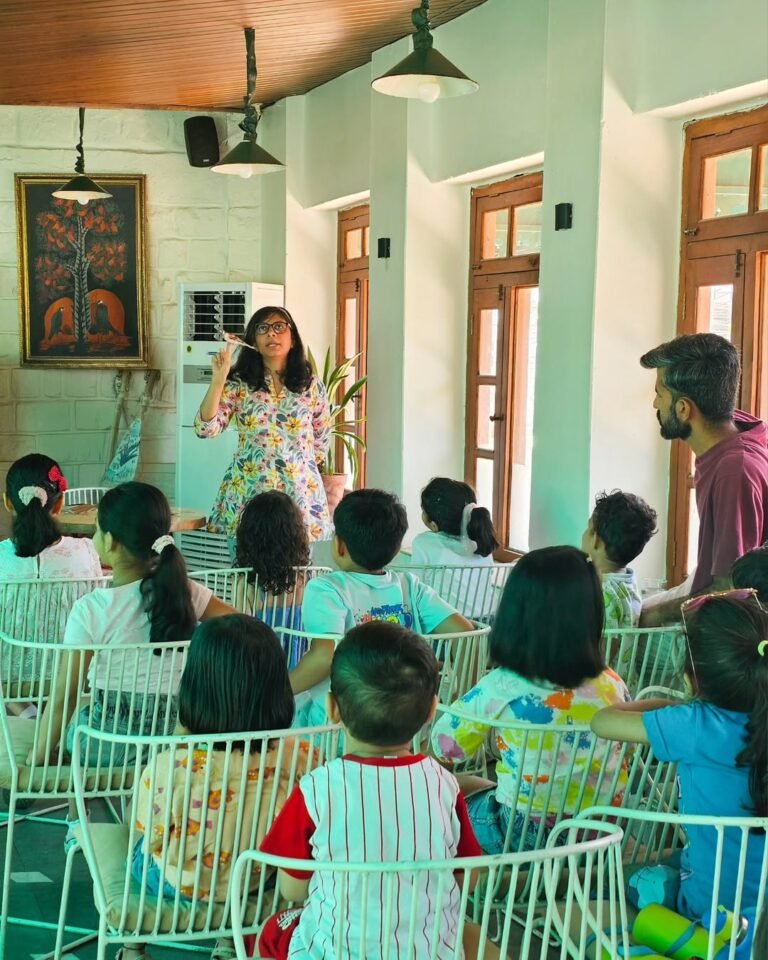 Childrens Storytelling Workshop Sparrows Jodhpur 2