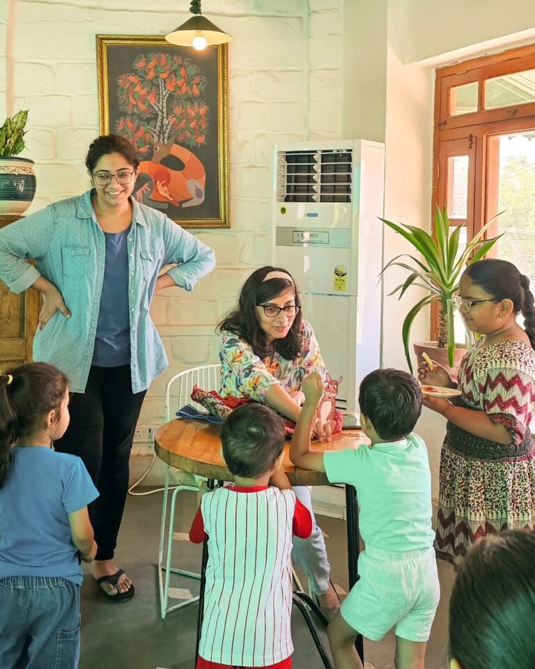Childrens Storytelling Workshop Sparrows Jodhpur 8