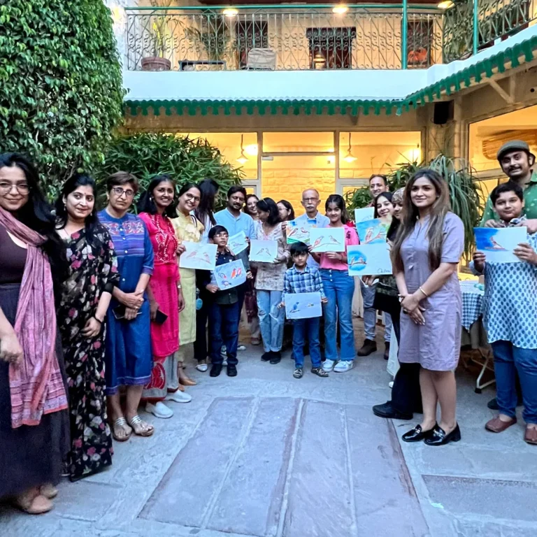 Colours of Conservation Workshop Sparrows Jodhpur 13