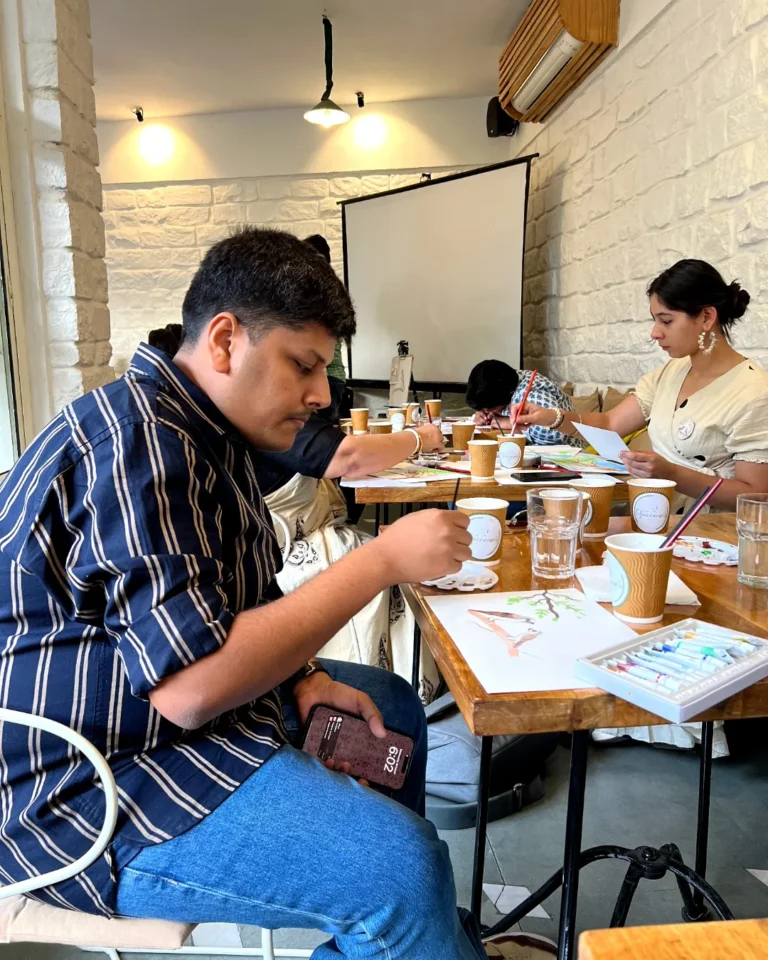 Colours of Conservation Workshop Sparrows Jodhpur 2