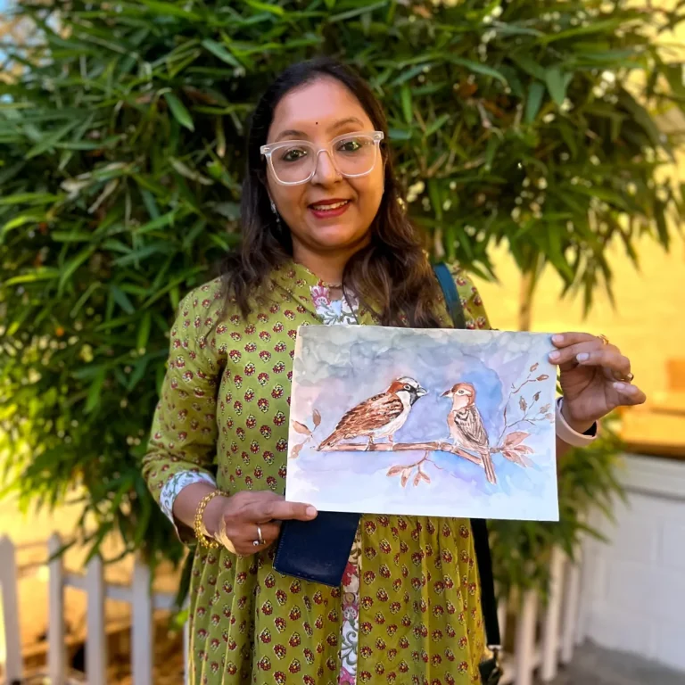 Colours of Conservation Workshop Sparrows Jodhpur 20