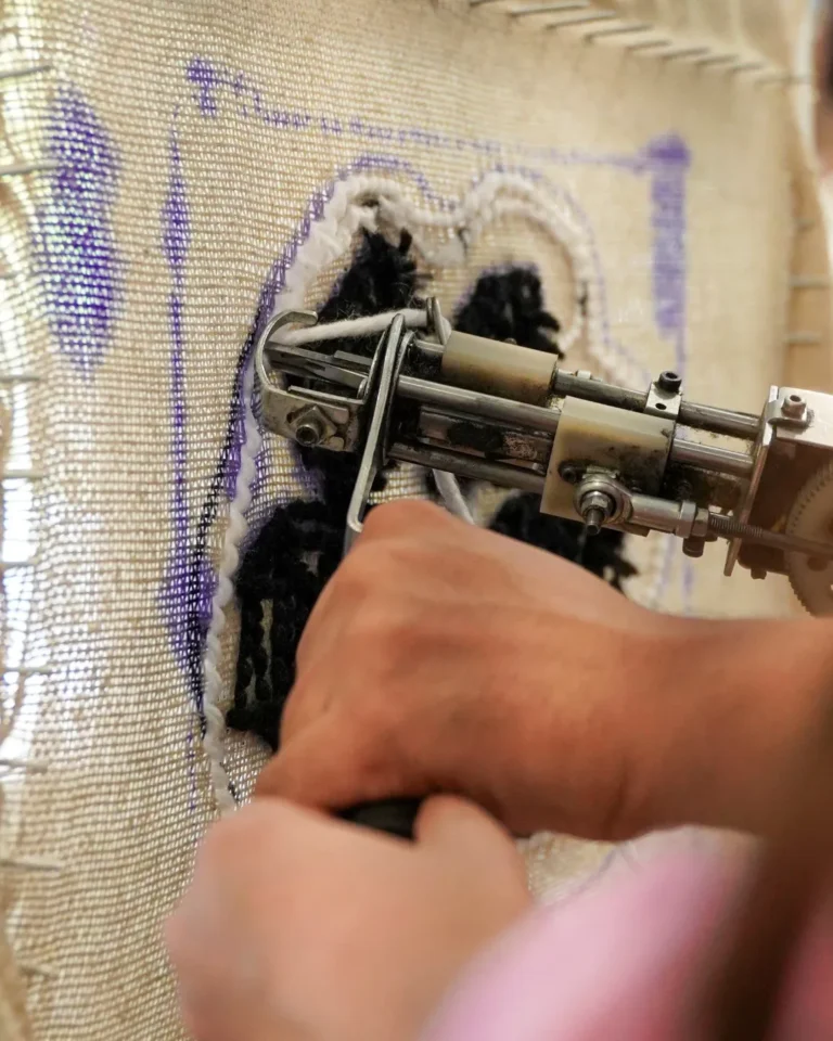 Custom Rug Making Workshop Sparrows Jodhpur 6
